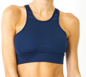 Ashton Sports Bra - Navy Blue - Care360