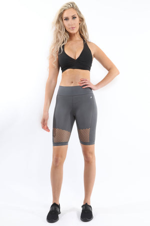 Malibu Seamless Activewear Shorts - Grey - Care360